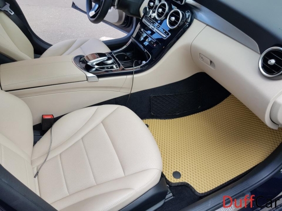 Автомобильные коврики Mercedes-Benz C-Class IV (W205) (2018 - 2021) Рестайлинг