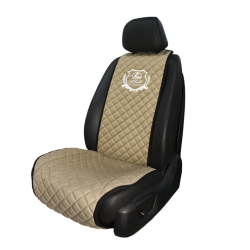 Накидка на переднее сиденье с вышивкой 