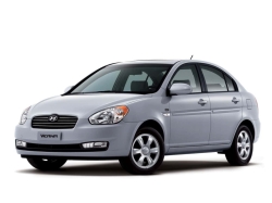 Eva коврики для  Hyundai Verna II (2005-2010)